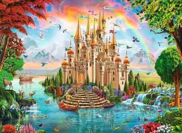 100 Piece Puzzle: Rainbow Castle - Ages 6+