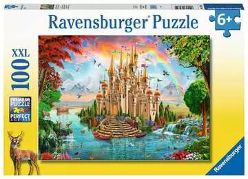 100 Piece Puzzle: Rainbow Castle - Ages 6+