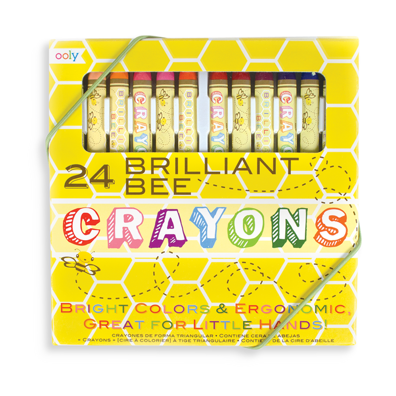 Brilliant Bee: 24 Crayons - Ages 3+