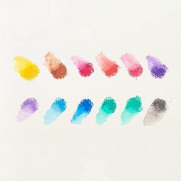 Rainbow Sparkle: 12 Watercolour Gel Crayons - Ages 3+