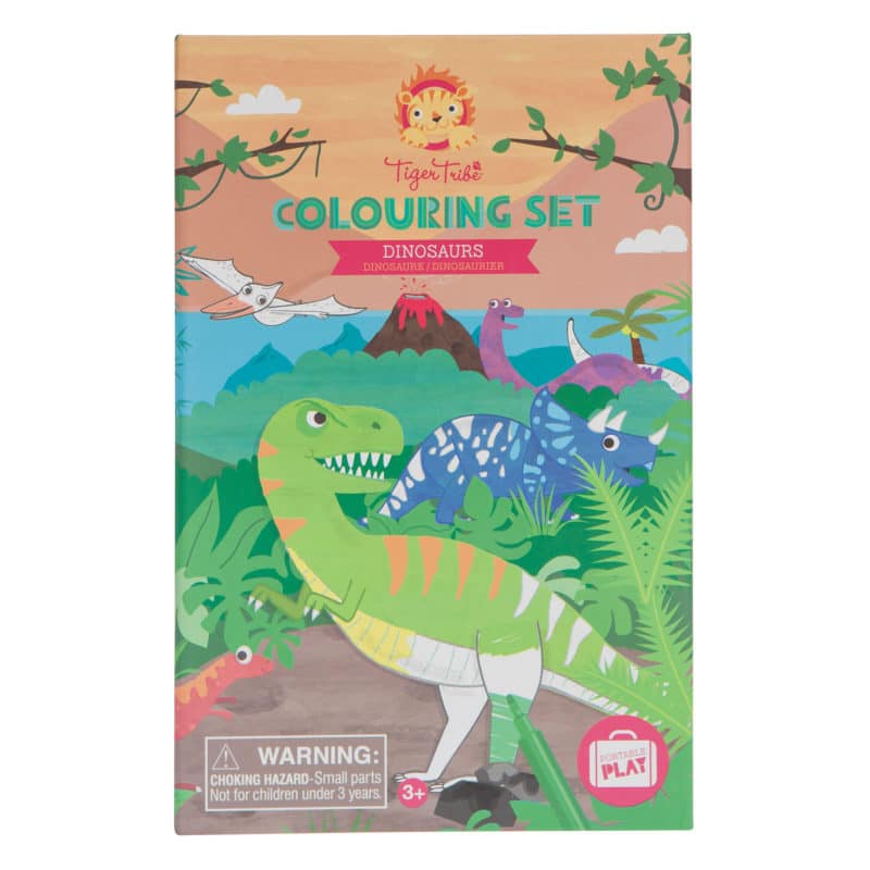 Colouring Set: Dinosaurs - Ages 3+