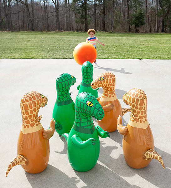Giant Inflatable Dinosaur Bowling - Ages 4+