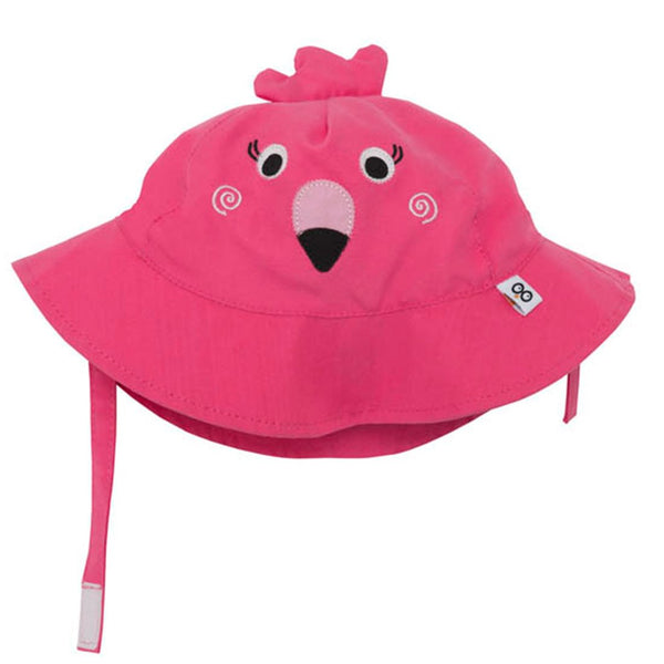 Zoocchini Toddler Sun Hat with Strap UPF50+ - Multiple Styles