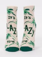 It's Lazy Time Women's Ankle Socks - Size 5-10