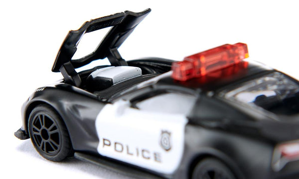 Siku: Chevrolet Corvette ZR1 Police - Toy Vehicle - Ages 3+