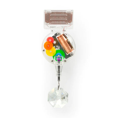 Solar-Powered RainbowMaker with Crystal