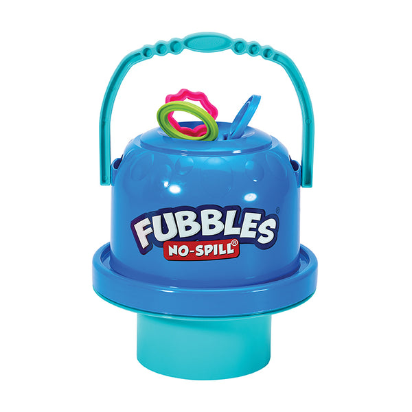 Fubbles No-Spill Big Bubble Bucket with Bubble Solution - Ages 18mth+