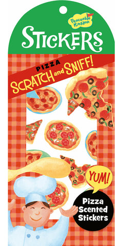 Stickers: Pizza (Pizza Scented!) - Ages 3+