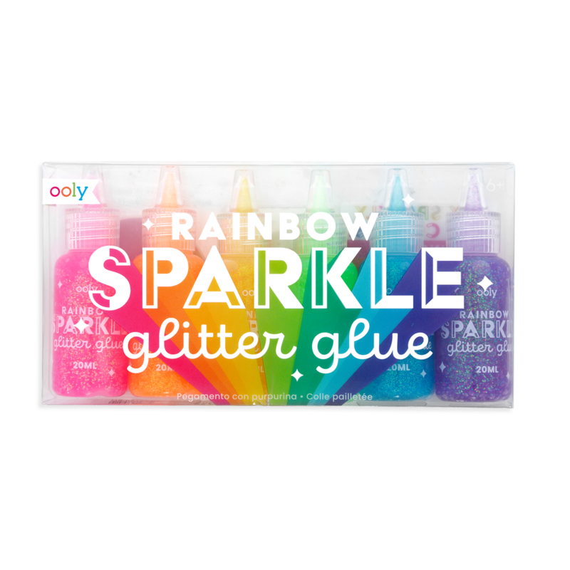 Rainbow Sparkle Glitter Glue Ages 6+