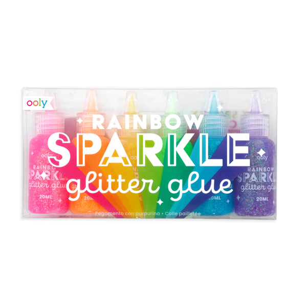 Rainbow Sparkle Glitter Glue Ages 6+