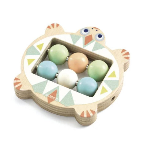 Baby Bouli Turtle Rattle - Ages 3m+