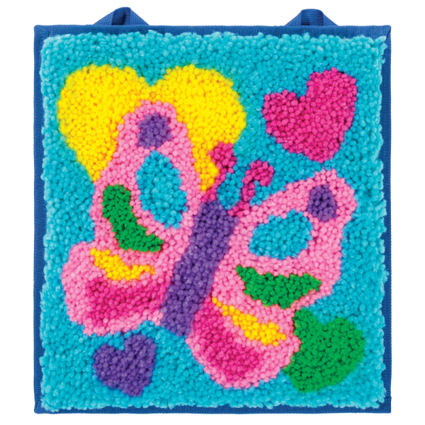 Latch Kits: Butterfly Mini Rug - Ages 6+