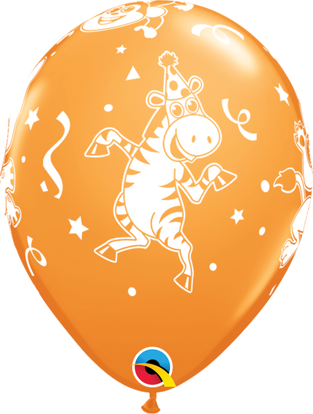 Party Animals Latex Balloon 11"