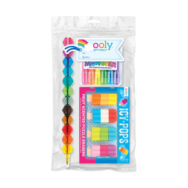 Happy Pack: Rainbow Desk Pals - Ages 6+