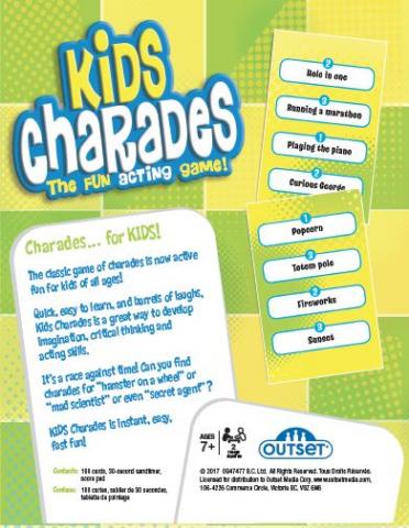 Kids Charades - Ages 6+