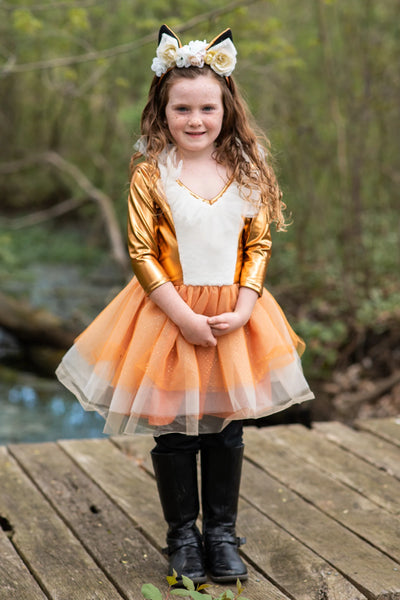 GP: Woodland Fox Dress with Headband - Multiple Sizes Available