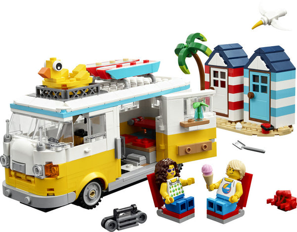 Lego: Creator Beach Camper Van - Ages 8+