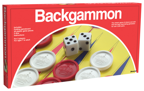 Pressman: Backgammon - Ages 7+