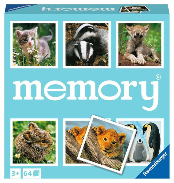 Games: Memory Animal Babies - Ages 3+