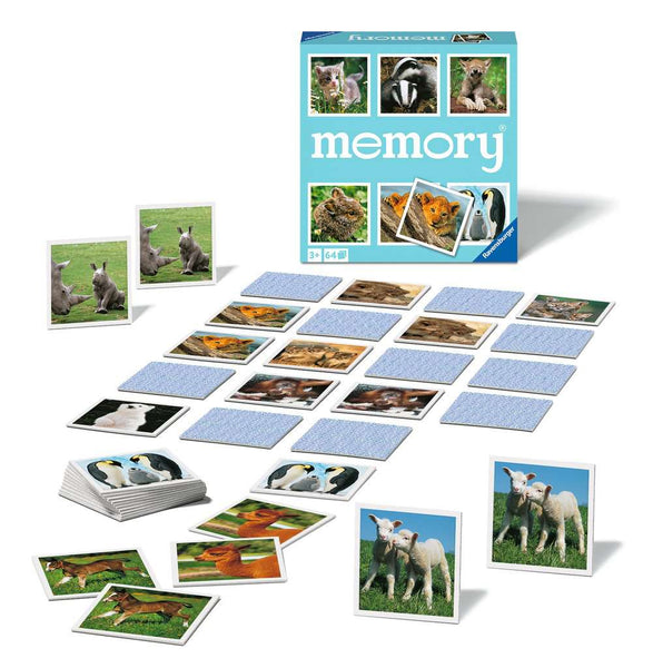 Games: Memory Animal Babies - Ages 3+