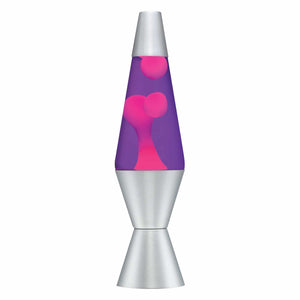 SCHY: 14.5” LAVA® Lamp: Pink/Purple/Silver - Ages 8+