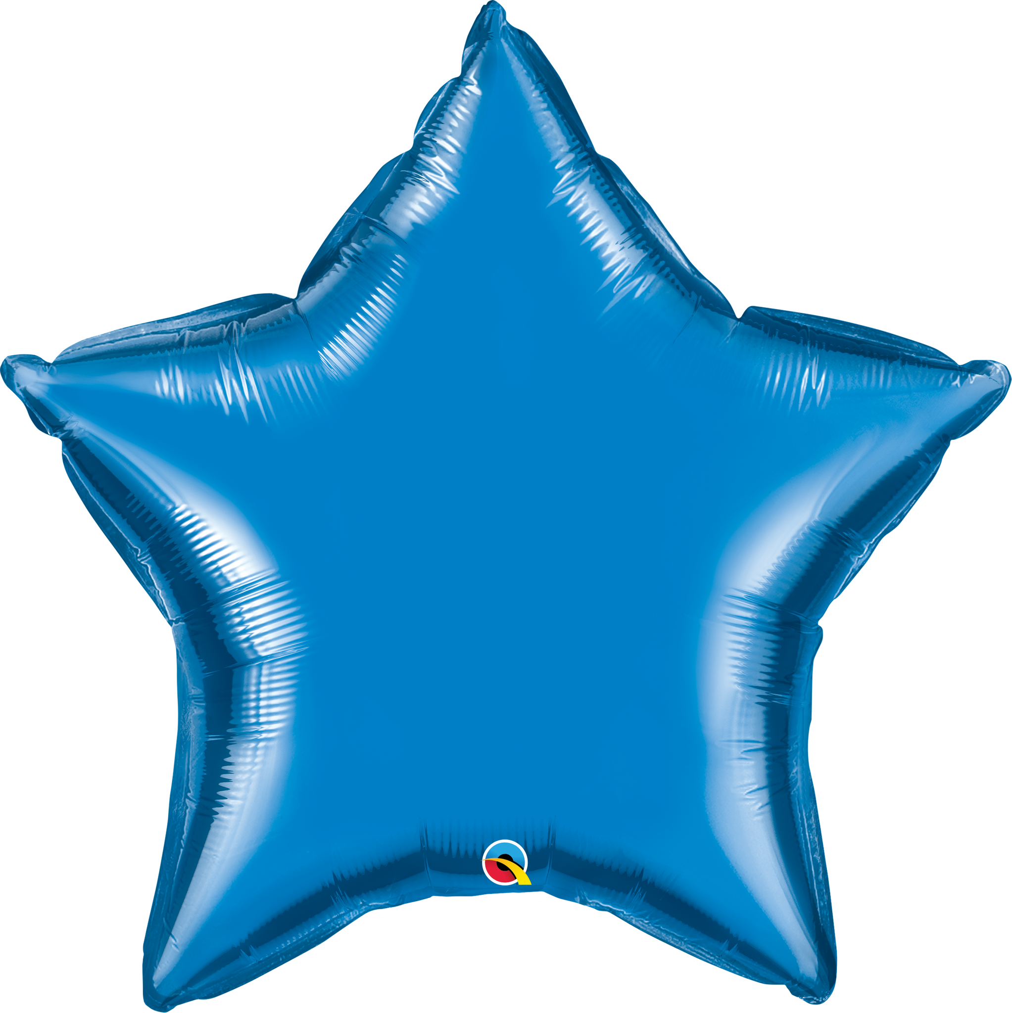 Sapphire Blue Star Balloon 36"