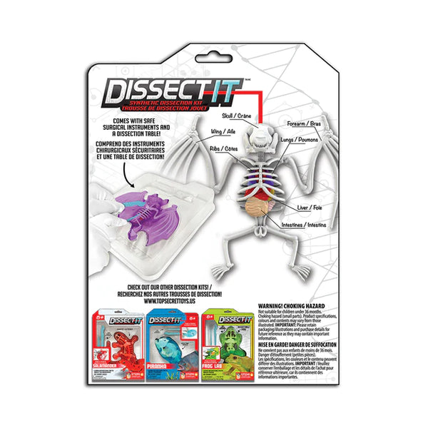 Dissect It: Synthetic Dissection Kit Bat Lab - Ages 6+
