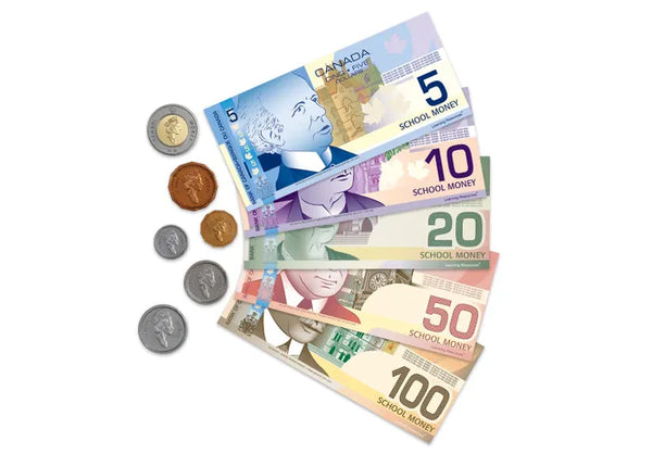 Canadian Currency X-Change Activity Set - Ages 5+