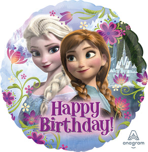 Frozen Happy Birthday Balloon 17"