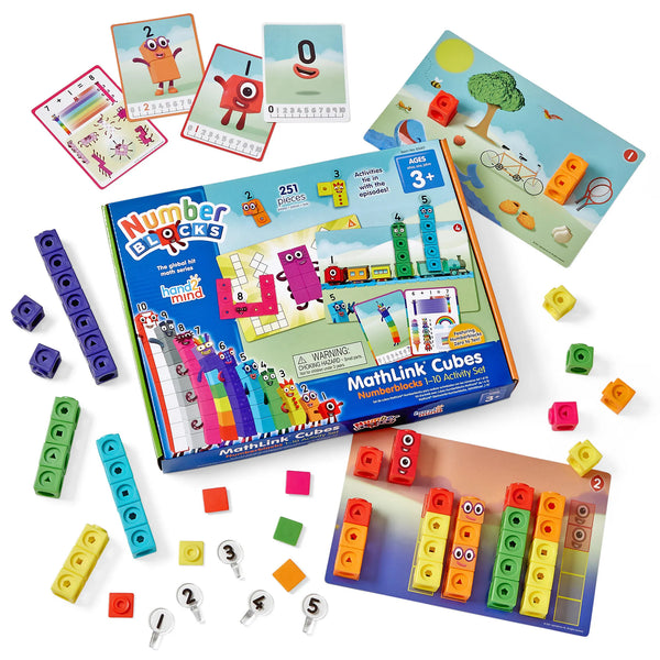 Numberblocks Mathlink Cubes: 1-10 Math Activity Set  - Ages 3+