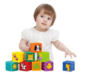 Soft Baby Blocks - Ages 6mth+