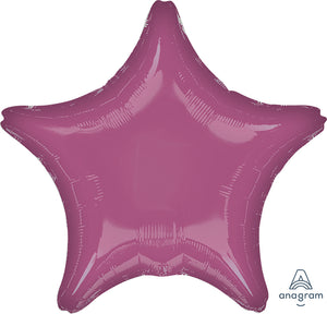 Metallic Lavender (Pink) Star Balloon 19"