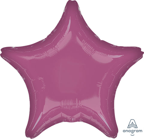 Metallic Lavender (Pink) Star Balloon 19"