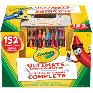 Ultimate Crayon Collection, 152 Count - Ages 3+