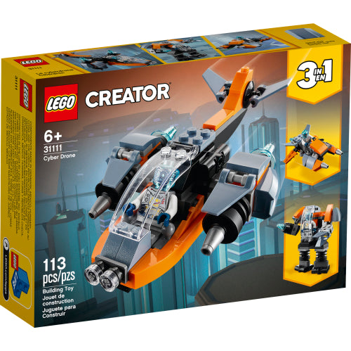 Creator: 3-in-1 Cyber Drone - Ages 6+