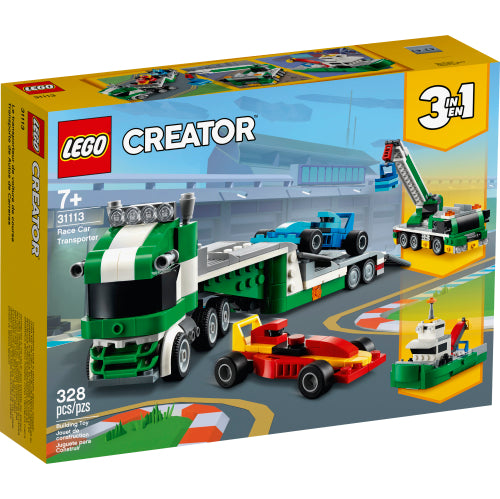 Creator: 3-in-1 Race Car Transporter - Ages 7+