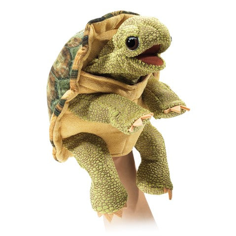 Folkmanis: Standing Tortoise Puppet - Ages 3+