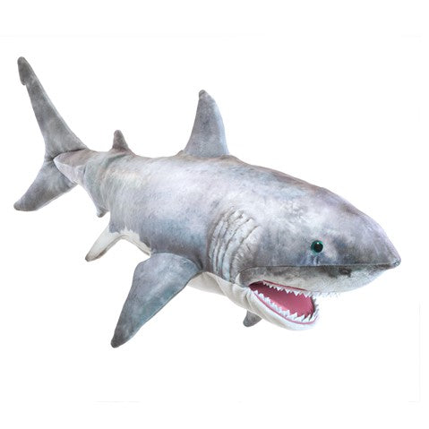 Folkmanis: Great White Shark Puppet - Ages 3+