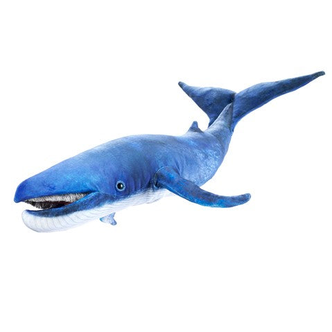 Folkmanis: Blue Whale Puppet - Ages 3+