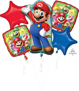 Mario Bros. 5 Balloon Bouquet