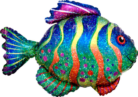 Colourful Fish Balloon 33"