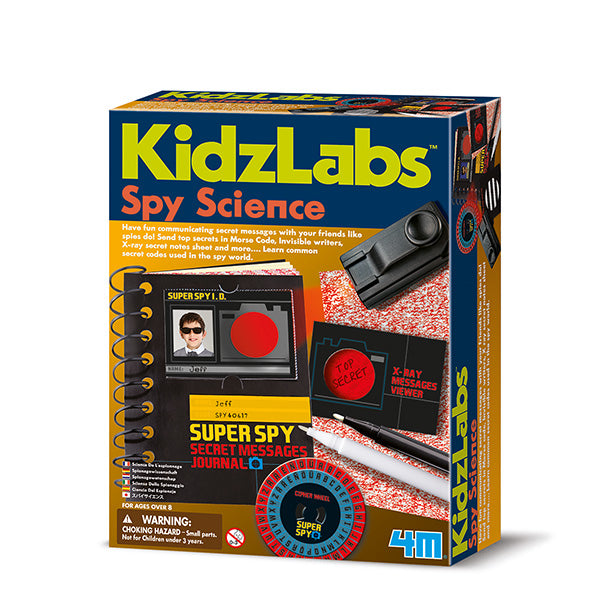 Kidzlabs: Spy Science - Ages 8+