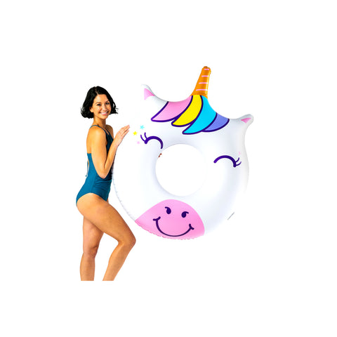 Happy Unicorn Big Pool Float - Ages 8+