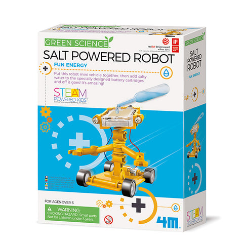 4M: Green Science: Salt Powered Robot - Ages 5+
