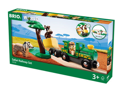 Brio: Safari Railway Set  - Ages 3+