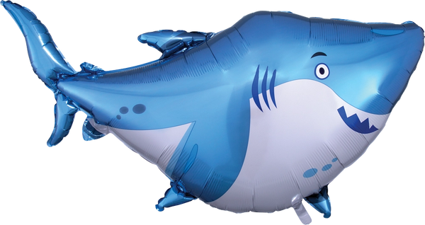 Ocean Buddies Shark Balloon 40 – Playful Minds