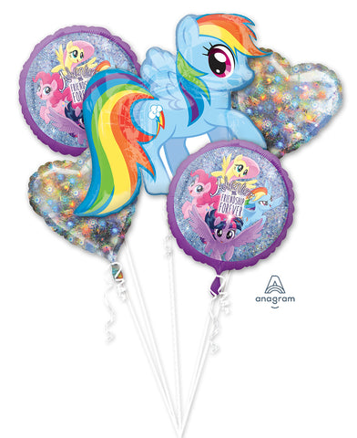 My Little Pony Friendship Adventure 5 Balloon Bouquet