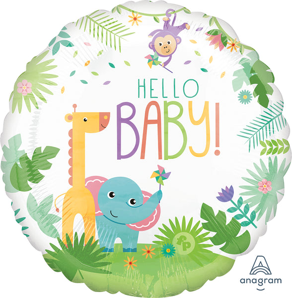 5 Balloon Bouquet: Fisher-Price Hello Baby