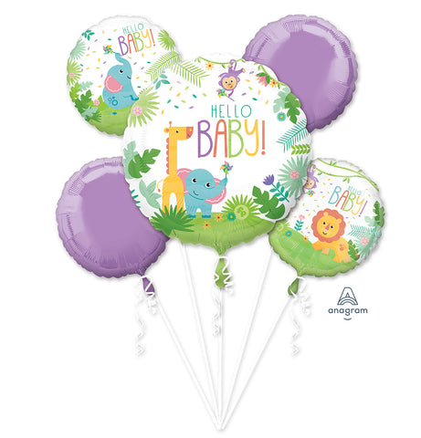 Fisher-Price Hello Baby 5 Balloon Bouquet
