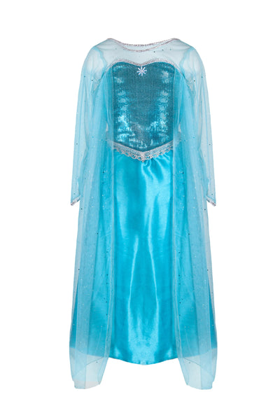 GP: Ice Queen Dress with Cape - Multiple Sizes Available